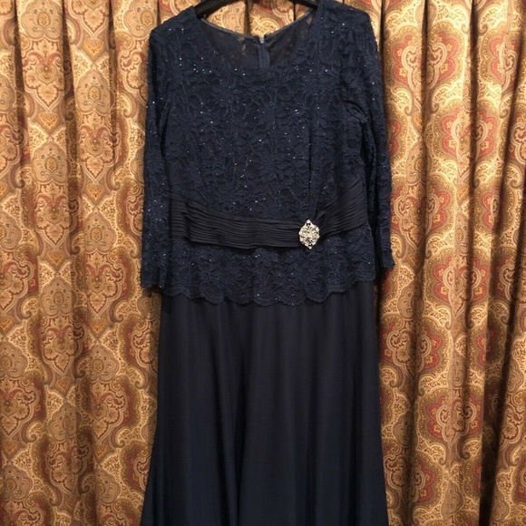 Dresses Mother Of Bride Formal Evening Dress Gown Poshmark